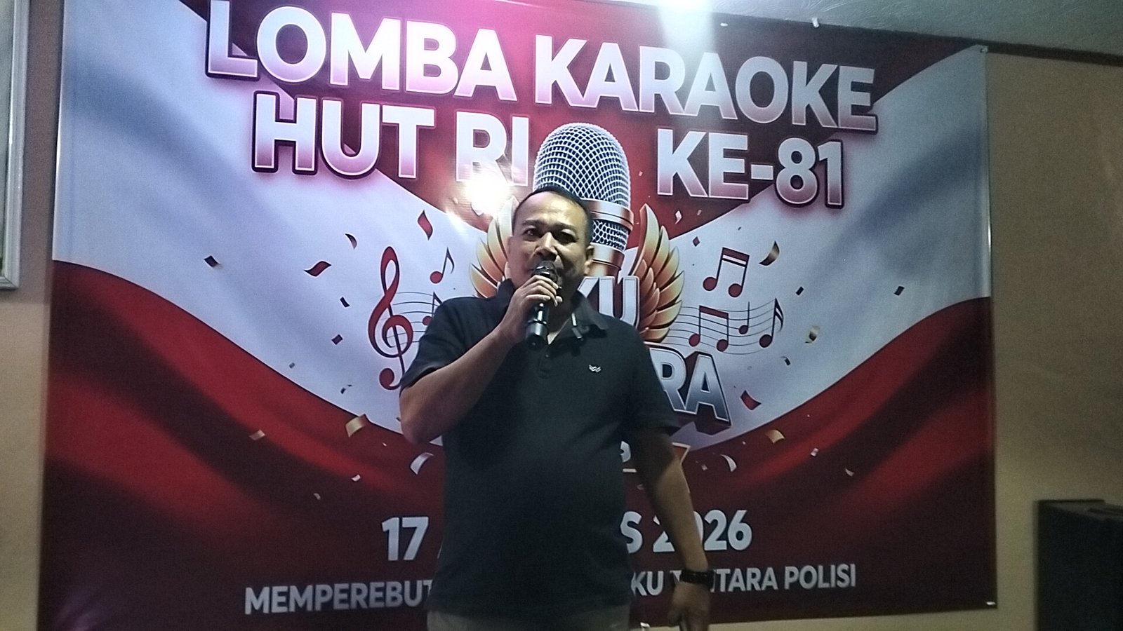 Semarakkan HUT RI ke-81, SKU Tentara Polisi Gelar Lomba Karaoke Perebutkan Trophy Bergengsi